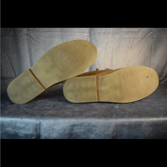 Men's size 11.5 (45) Suede lace up ankle shoe boots shoes by H & M - Picture 5 of 5